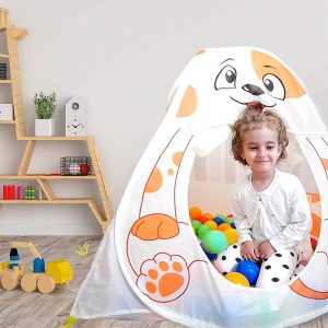 Tenda gioco a forma di cagnolino